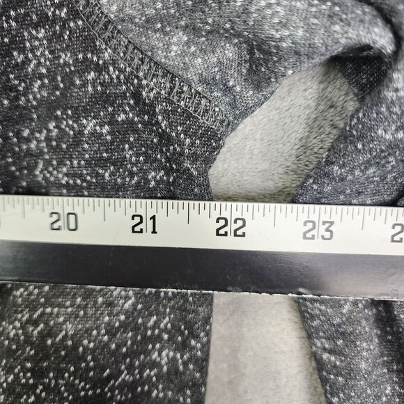 Mens Hawke & Co Gray Pullover 1/4 Button Sweatshirt Long Sleeve Polyester Size M - Picture 6 of 8